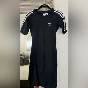 Adidas, small black dress